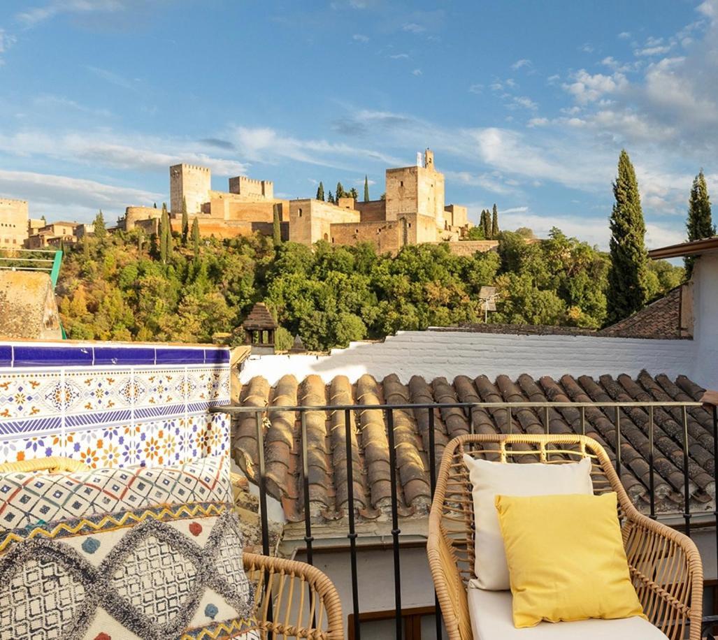 Albaicin Alhambra Views Private Terrace Appartement Granada Buitenkant foto